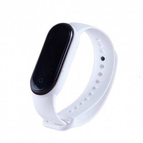 Ремешок белый для смарт-браслет Xiaomi Mi Band 4 mi4_wb 
