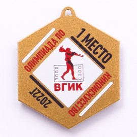 Медаль под УФ-печать для награждения. MN182 MN182 