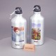 Бутылка для воды SU1054 серебро на заказ