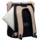 Рюкзак coolStuff Plus, бежевый c темно-синим G-14753 