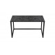 Журнальный стол LOFT из дерева и металла, 110/55 ST10002 