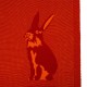 Плед Stereo Bunny, красный G-30136 
