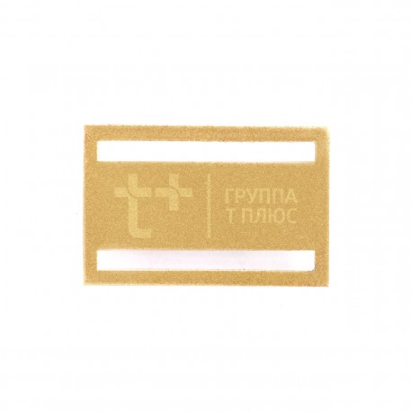 Шильд для медали прямоугольный. MN375