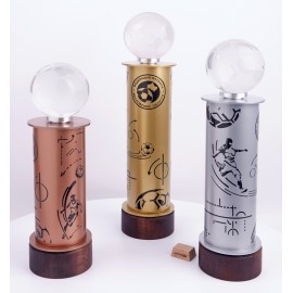 Футбольный кубок со стеклянным шаром. KN2066