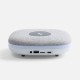 Bluetooth-колонка с беспроводной зарядкой и подсветкой Terrafonic, серая