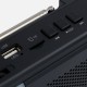 Bluetooth-колонка с радио Comradio, черная