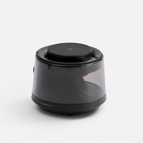 Bluetooth-колонка с подсветкой и беспроводной зарядкой Quantum, черная