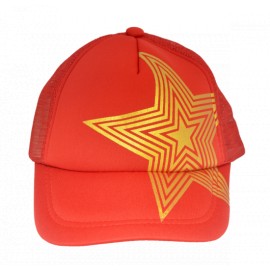 Бейсболка "Звезда" красная