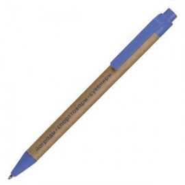 Ручка бумажная, шариковая HG3114 синяя