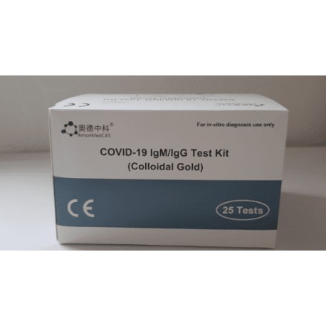 Экспресс-тест на антитела COVID-19 IgG/IgM Test Kit (25 шт.)