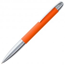 Ручка металлическая, шариковая Arc Soft Touch, синяя