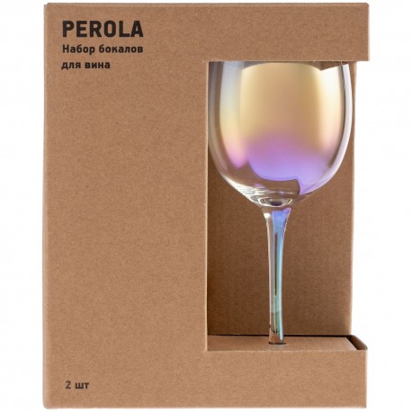 Набор из 2 бокалов для красного вина Perola 360 мл. G-15908 