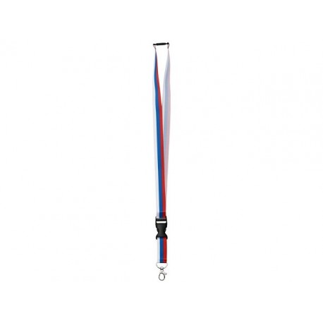 Ланьярд под сублимацию с карабином, межуровневым замком и