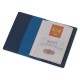 Обложка для паспорта с RFID защитой отделений для пластиковых