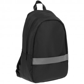 Рюкзак tagBag со светоотражающим элементом, черный G-12417 