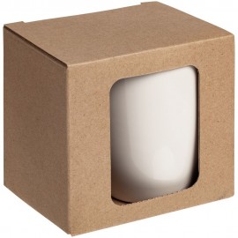 Коробка с окном для кружки Window, крафт G-3336 