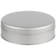 Коробка круглая Flapjack, большая, серебристая G-15584 