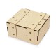Деревянная подарочная коробка с крышкой «Ларчик» O-625302 