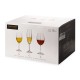Подарочный набор бокалов для красного, белого и игристого вина