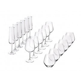 Подарочный набор бокалов для игристых и тихих вин «Vivino», 18