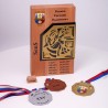 Медаль под УФ-печать для награждения. MN219